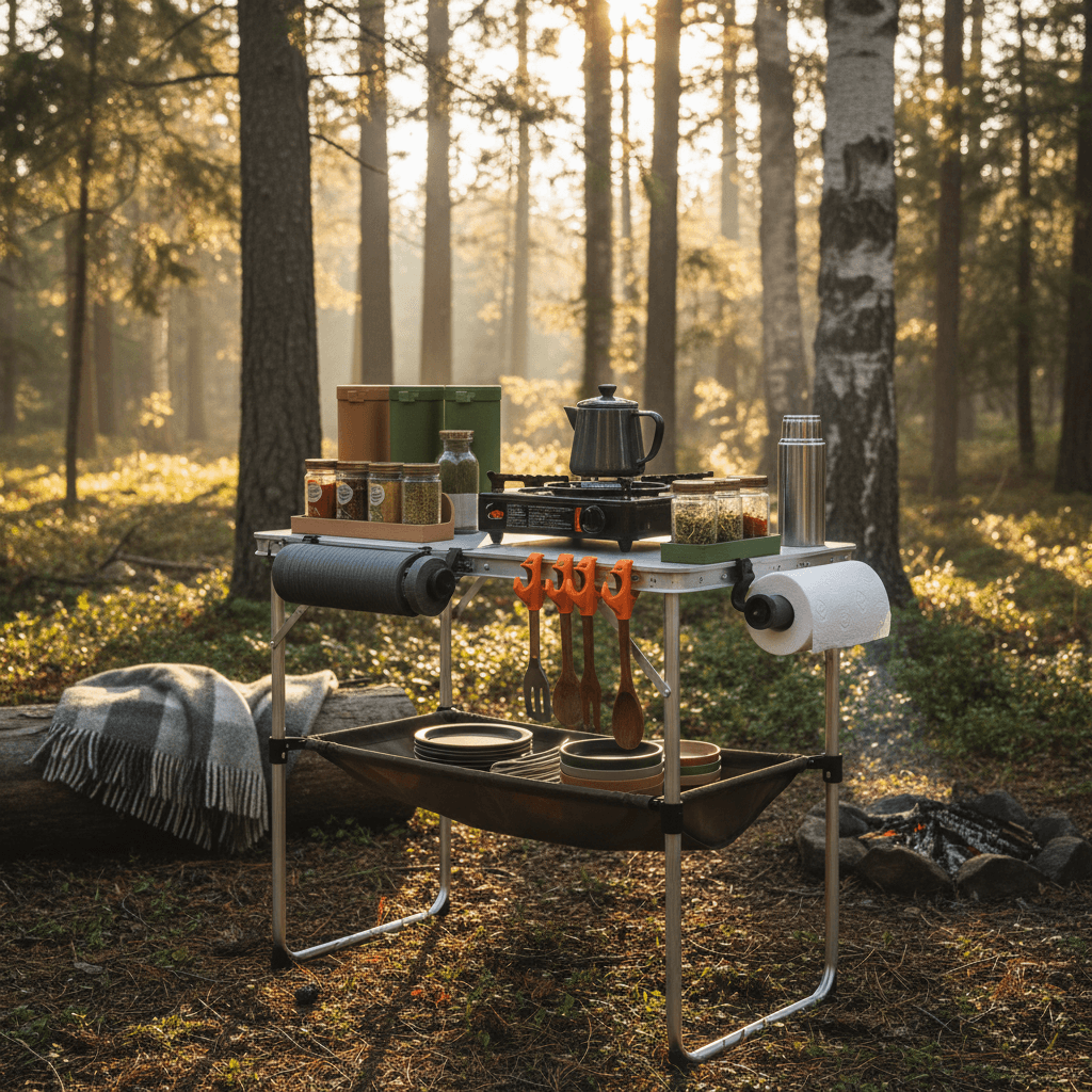 Camp Kitchen Setup